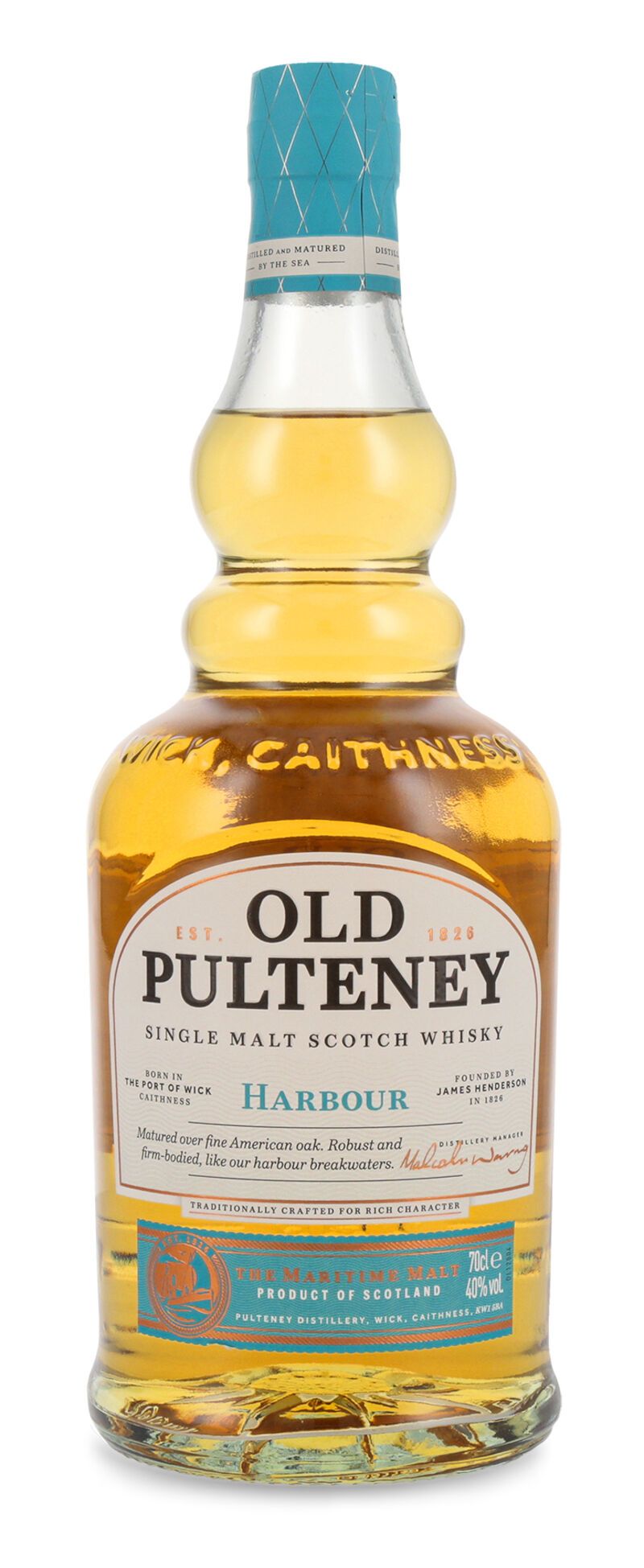 Old Pulteney Harbour Single Malt Whisky 40% vol. 0,70l