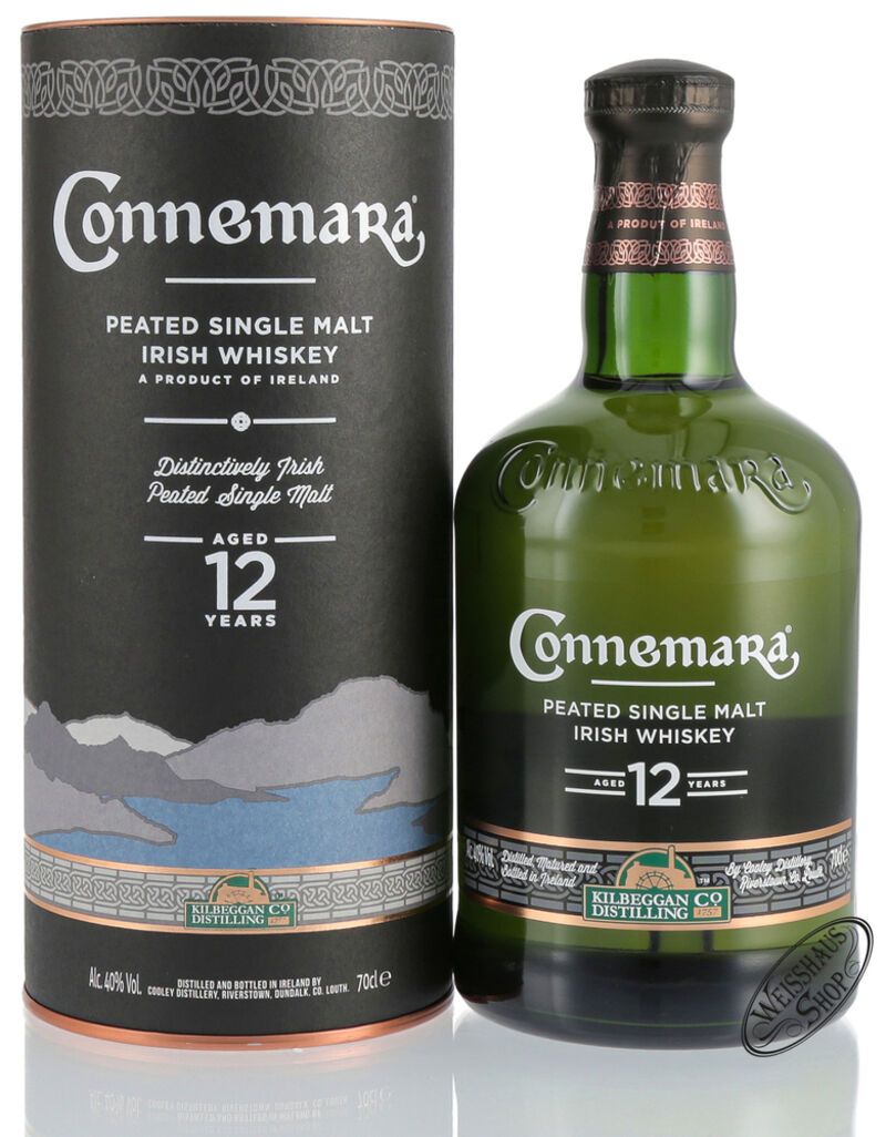 Connemara 12 YO Peated Irish Whiskey 40% vol. 0,70l B-Ware