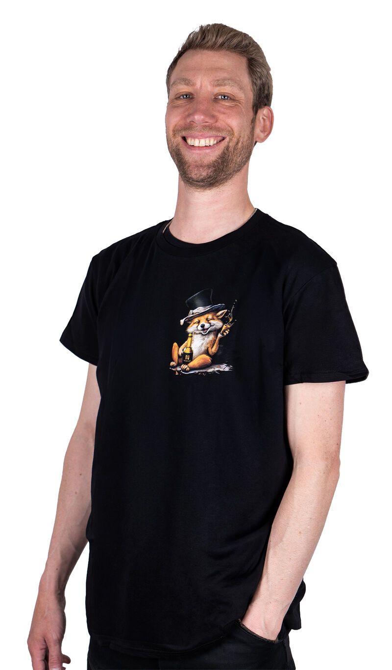 Weisshaus Sip Happens T-Shirt Black S