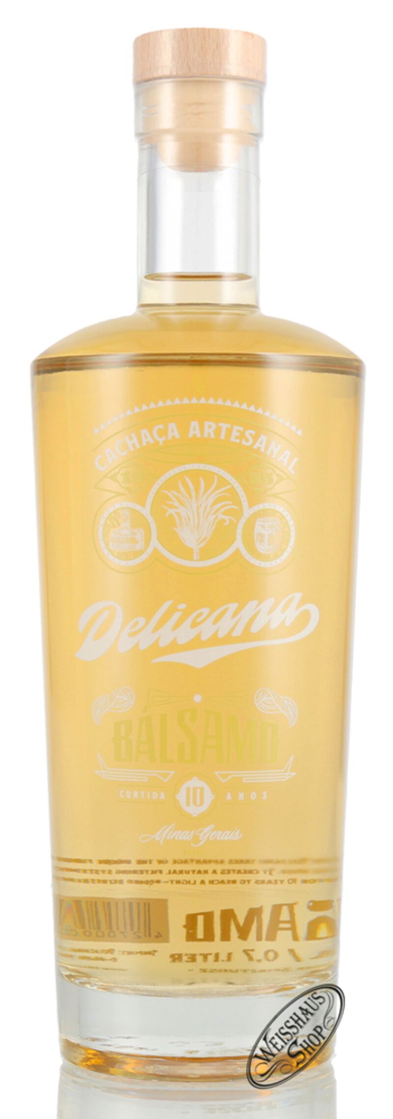 Delicana Supreme Balsamo 10 YO Cachaca 42,5% vol. 0,70l Delicana Supreme Balsamo 10 YO Cachaca 42,5% vol. 0,70l