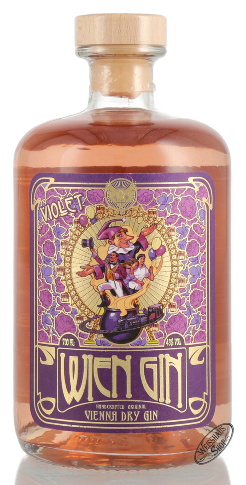 Wien Gin Violett Edition Vienna Dry Gin 43% vol. 0,70l Wien Gin Violett Edition Vienna Dry Gin 43% vol. 0,70l