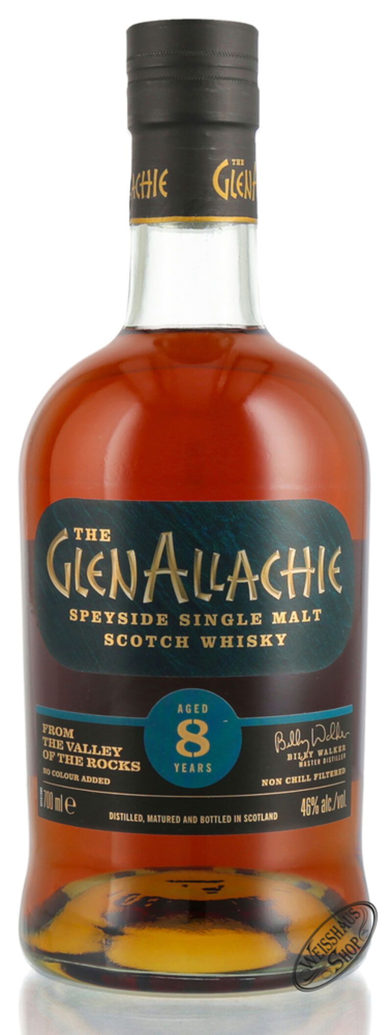 Glenallachie 8 YO Single Malt Whisky 46% vol. 0,70l B-Ware