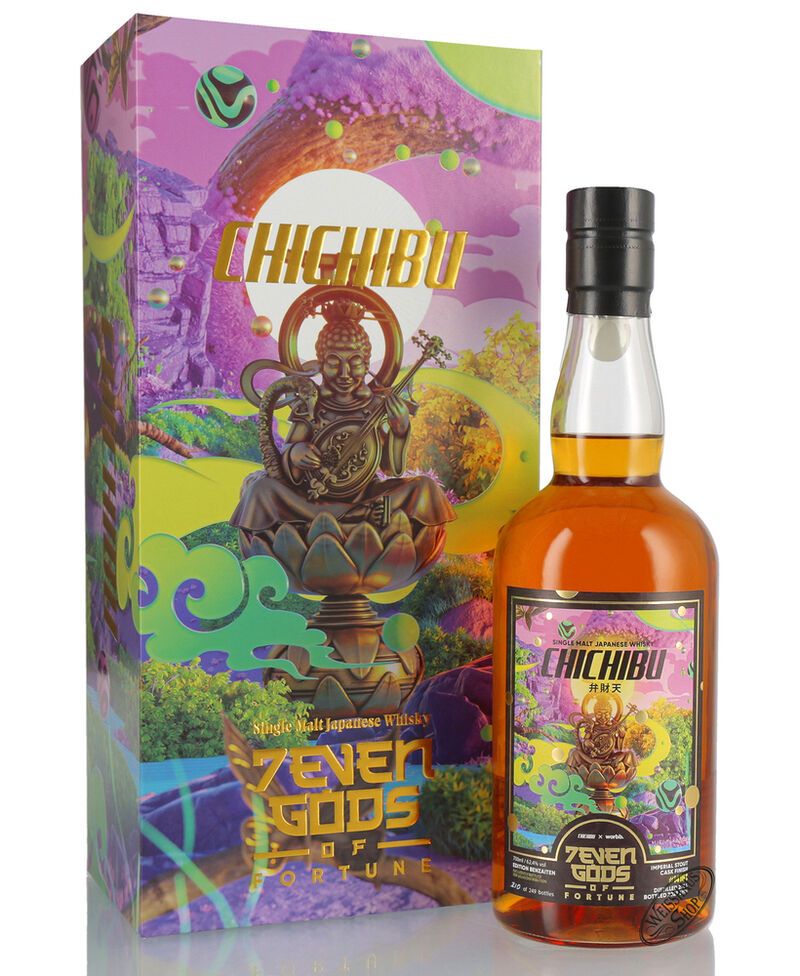 Chichibu 7even Gods of Fortune Edit. 3 Benzaiten #14161 Whisky 62,4% vol. 0,70l Chichibu 7even Gods of Fortune Edit. 3 Benzaiten #14161 Whisky 62,4% vol. 0,70l