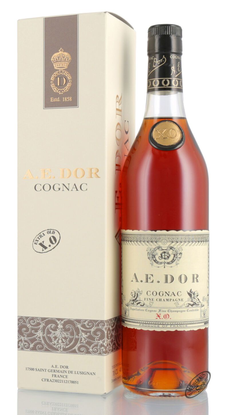 A.E. Dor Cognac XO Fine Champagne 40% vol. 0,70l
