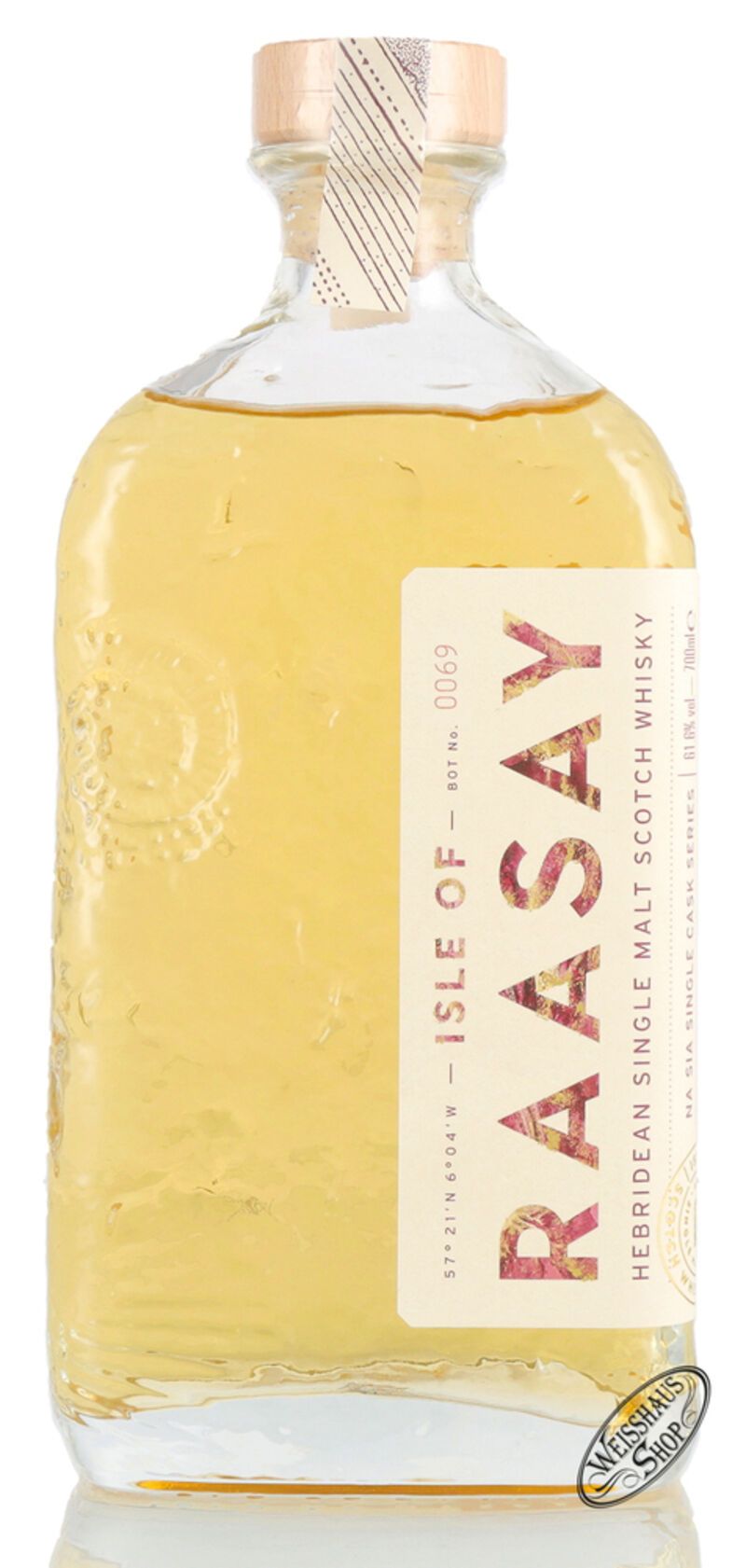 Isle of Raasay Rye Finish Single Malt Whisky 61,6% vol. 0,70l