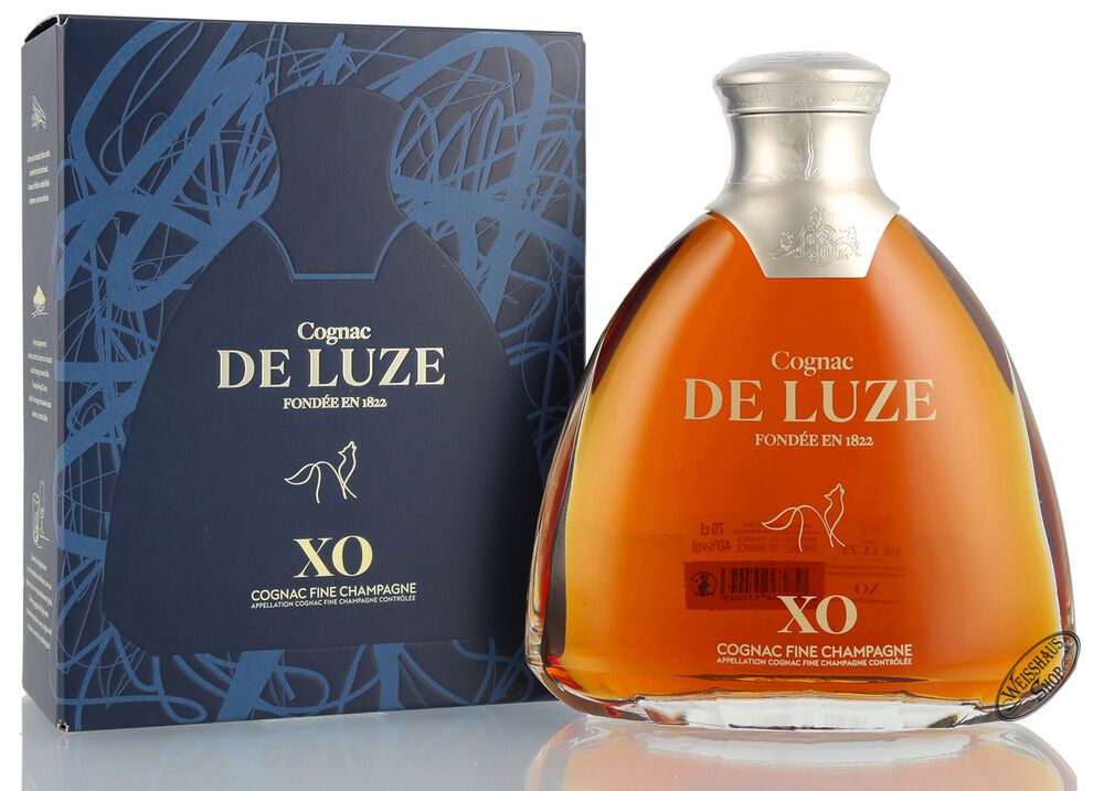 De Luze XO Fine Champagne Cognac 40% vol. 0,70l De Luze XO Fine Champagne Cognac 40% vol. 0,70l