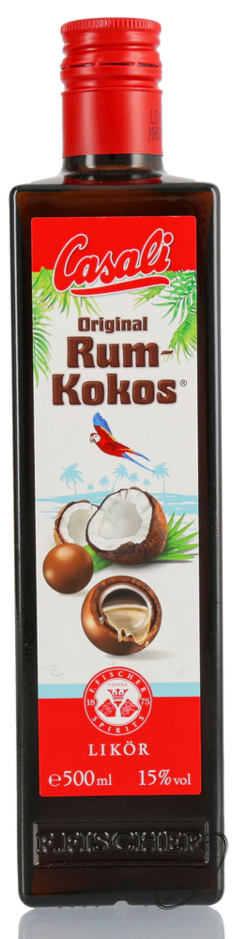 Casali Rum-Kokos Cremelikör 15% vol. 0,50l Casali Rum-Kokos Cremelikör 15% vol. 0,50l