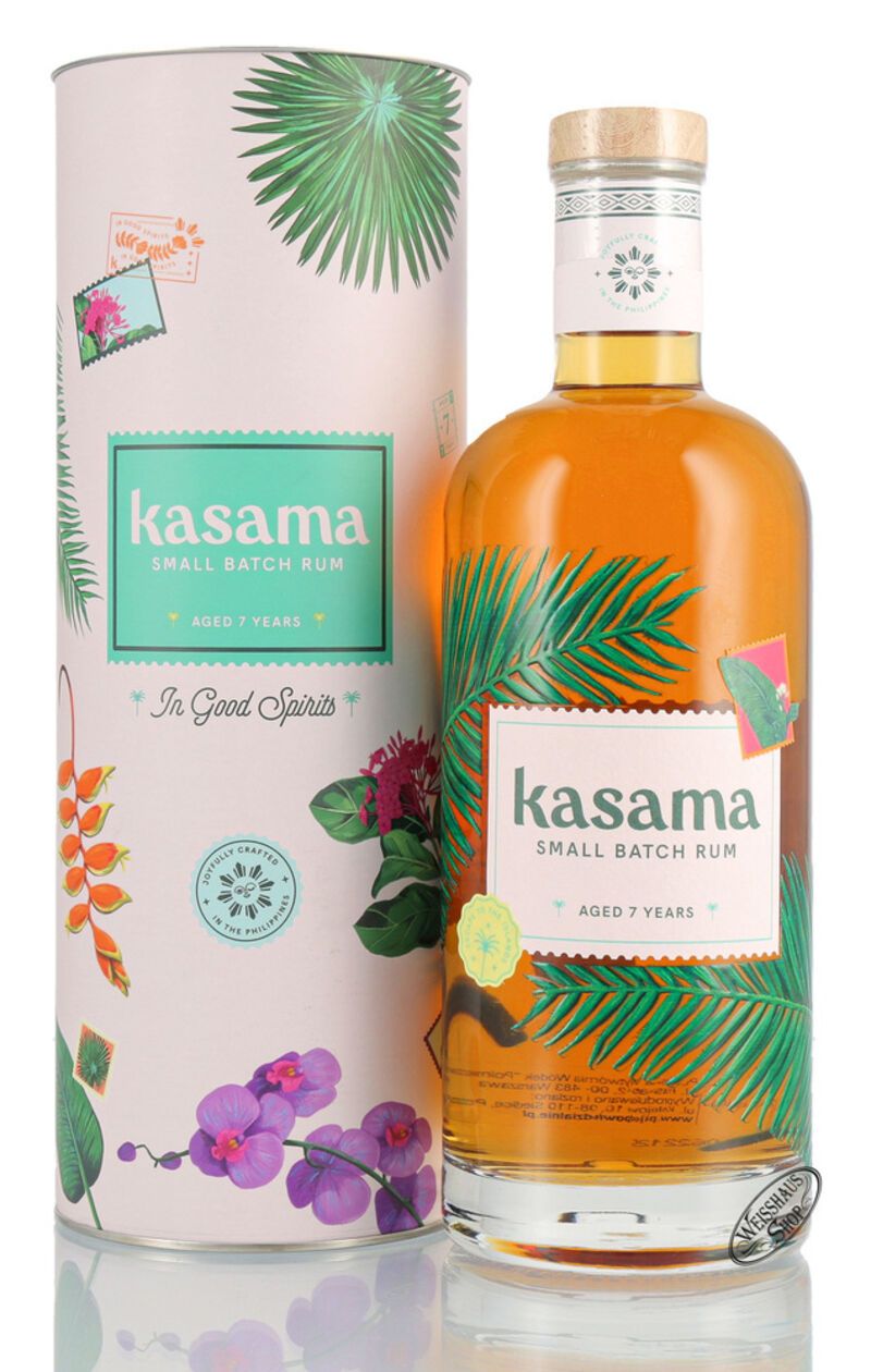Kasama 7 YO Small Batch Rum 40% vol. 0,70l