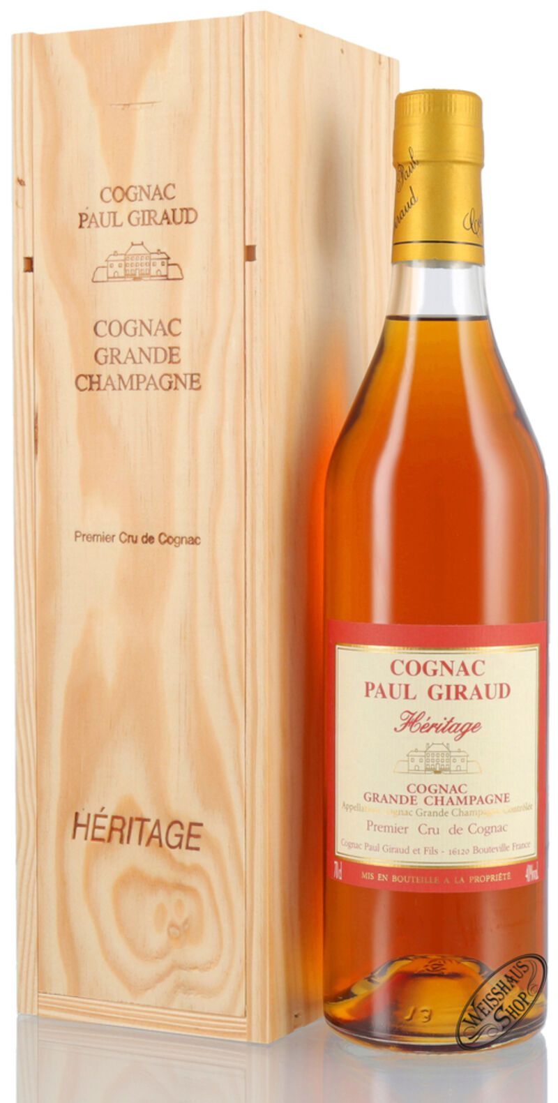 Paul Giraud Cognac Heritage 40% vol. 0,70l