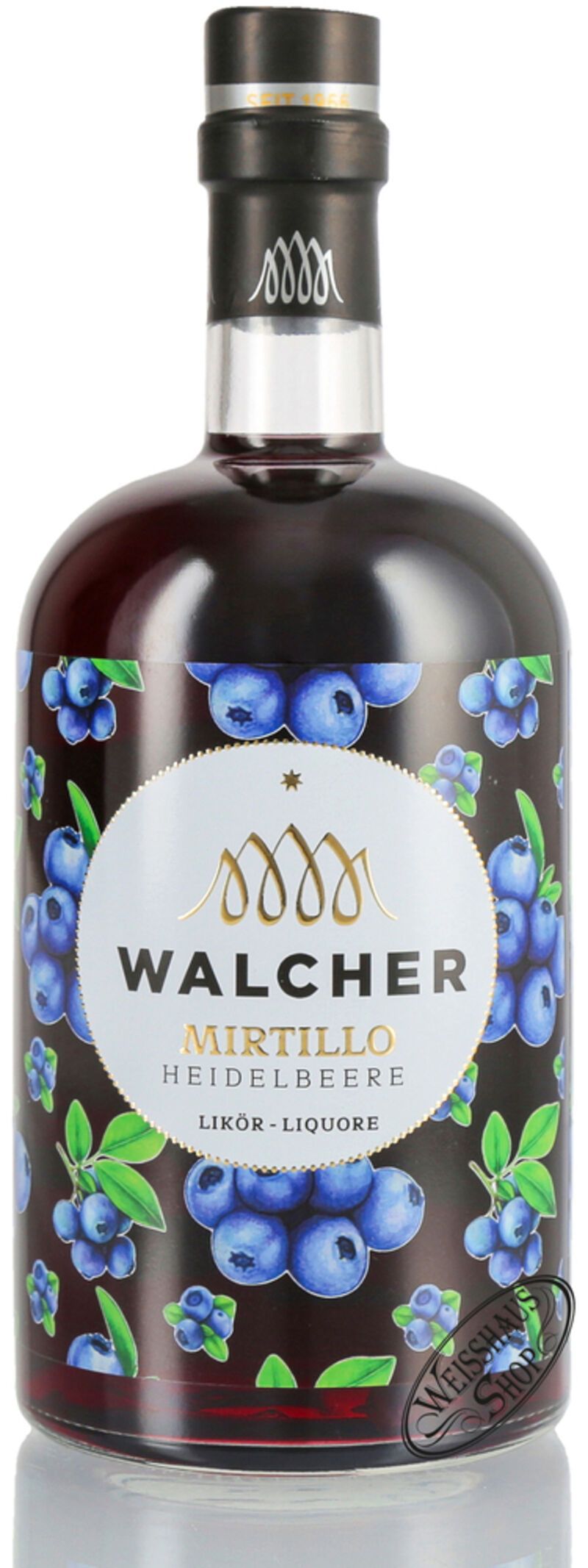 Walcher Mirtillo Heidelbeerlikör 25% vol. 0,70l