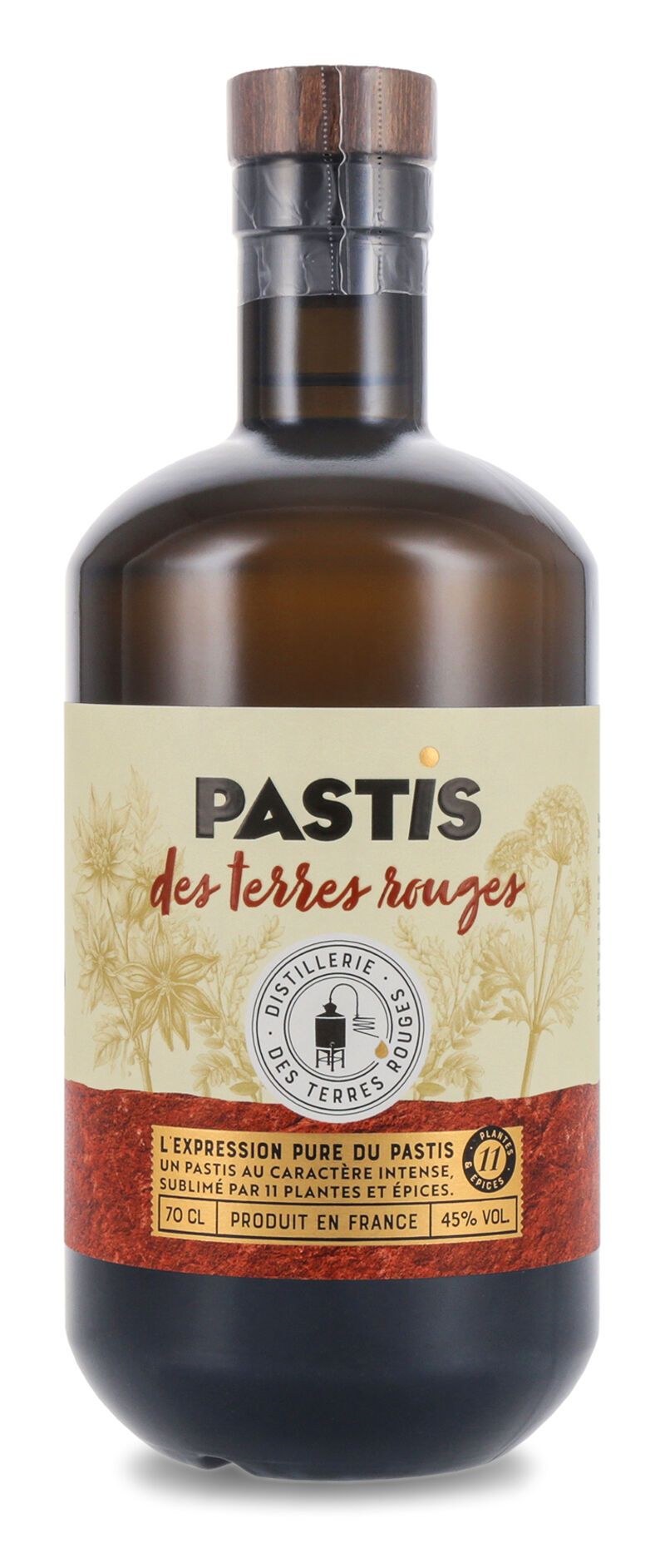 Pastis des Terres Rouges 45% vol. 0,70l