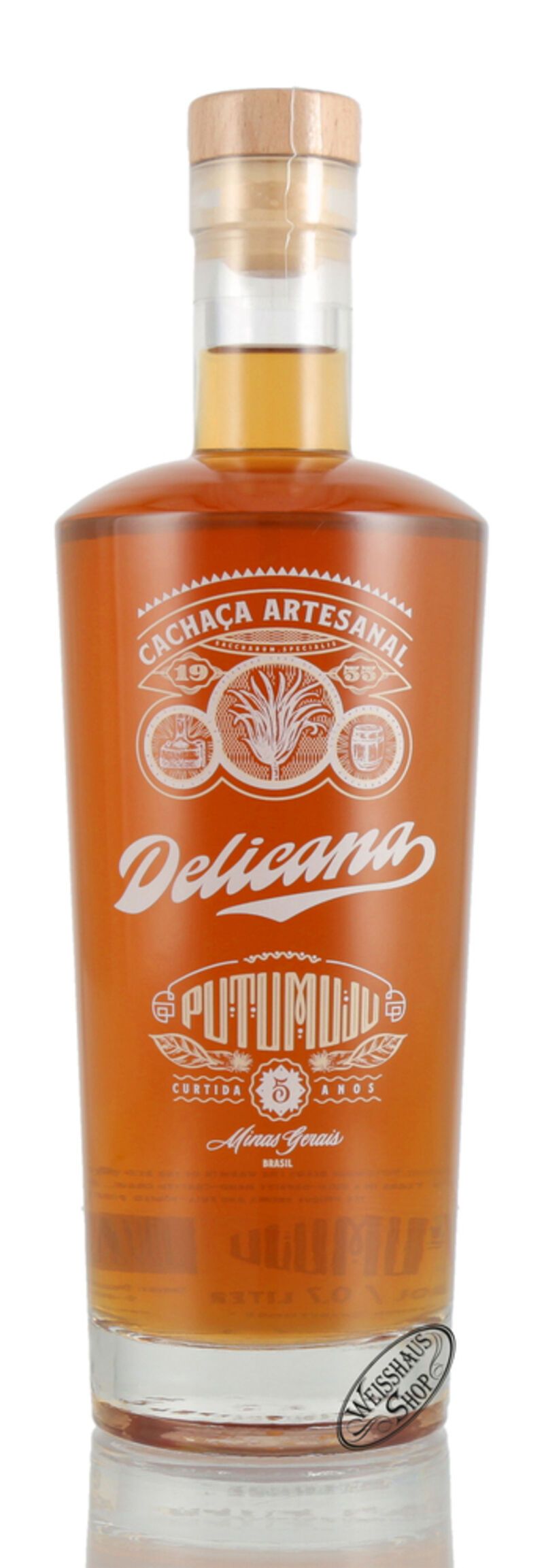 Delicana Supreme Putumujú 5 YO Cachaca 45% vol. 0,70l Delicana Supreme Putumujú 5 YO Cachaca 45% vol. 0,70l