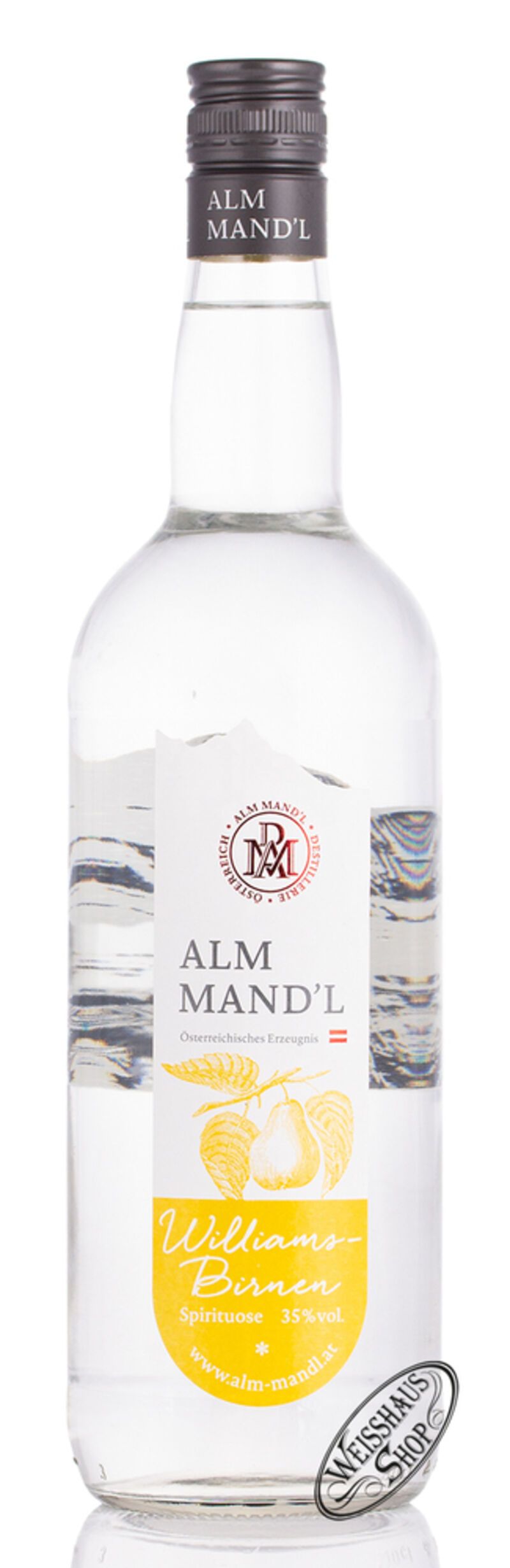 Alm Mand'l Williams Schnaps 35% vol. 1,0l Alm Mand'l Williams Schnaps 35% vol. 1,0l