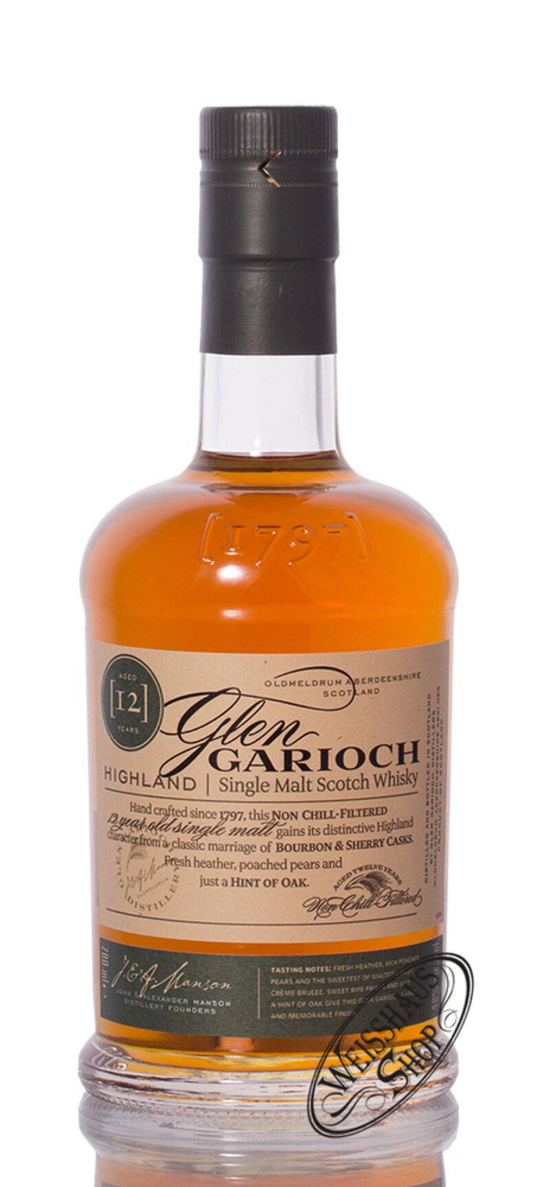 Glen Garioch 12 YO Single Malt Whisky 48% vol. 0,70l Glen Garioch 12 YO Single Malt Whisky 48% vol. 0,70l