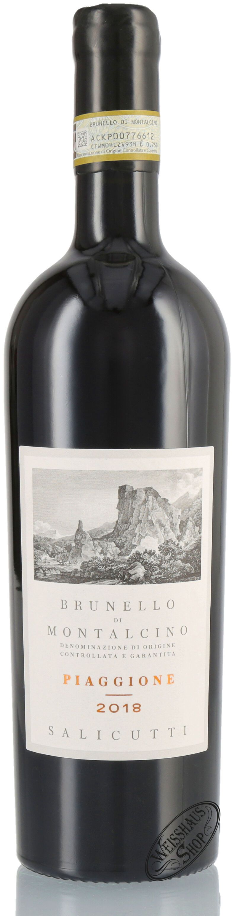Podere Salicutti Brunello di Montalcino 2018 Piaggione 14% vol. 0,75l