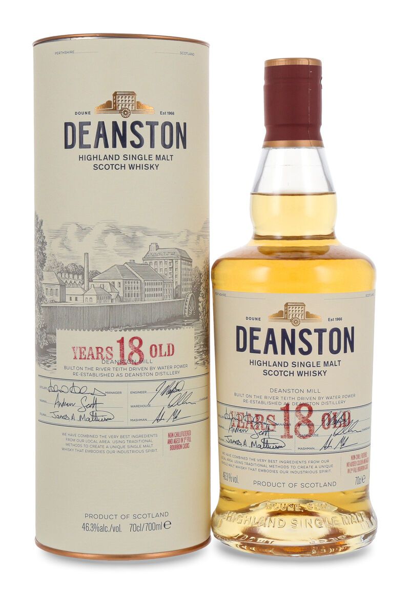 Deanston 18 YO Single Malt Whisky 46,3% vol. 0,70l