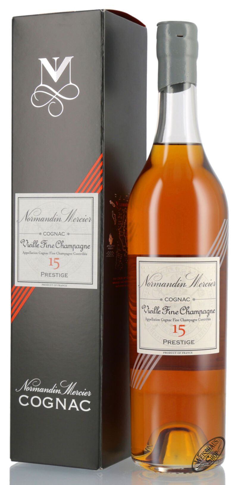 Normandin Mercier Vieille Fine Champagne 15 Prestige Cognac 40% vol. 0,70l Normandin Mercier Vieille Fine Champagne 15 Prestige Cognac 40% vol. 0,70l