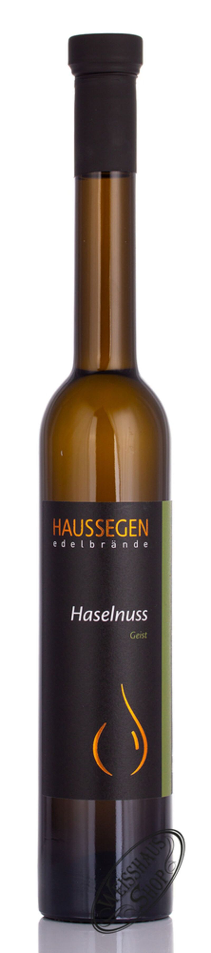 Haussegen Haselnussgeist 42% vol. 0,35l Haussegen Haselnussgeist 42% vol. 0,35l