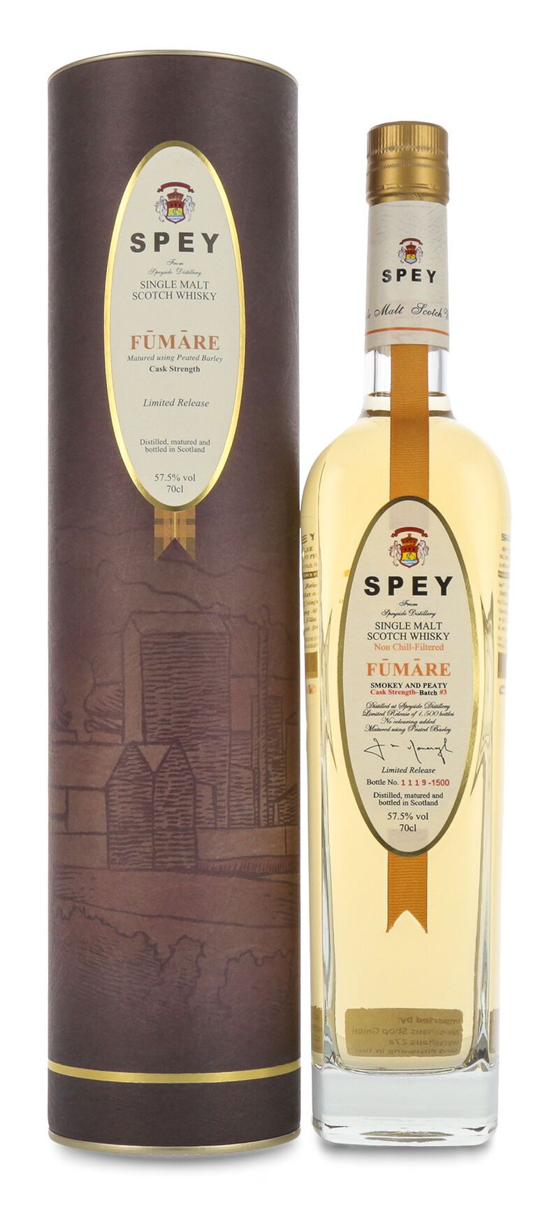 Spey Fumare Batch #3 Cask Strength Whisky 57,5% vol. 0,70l
