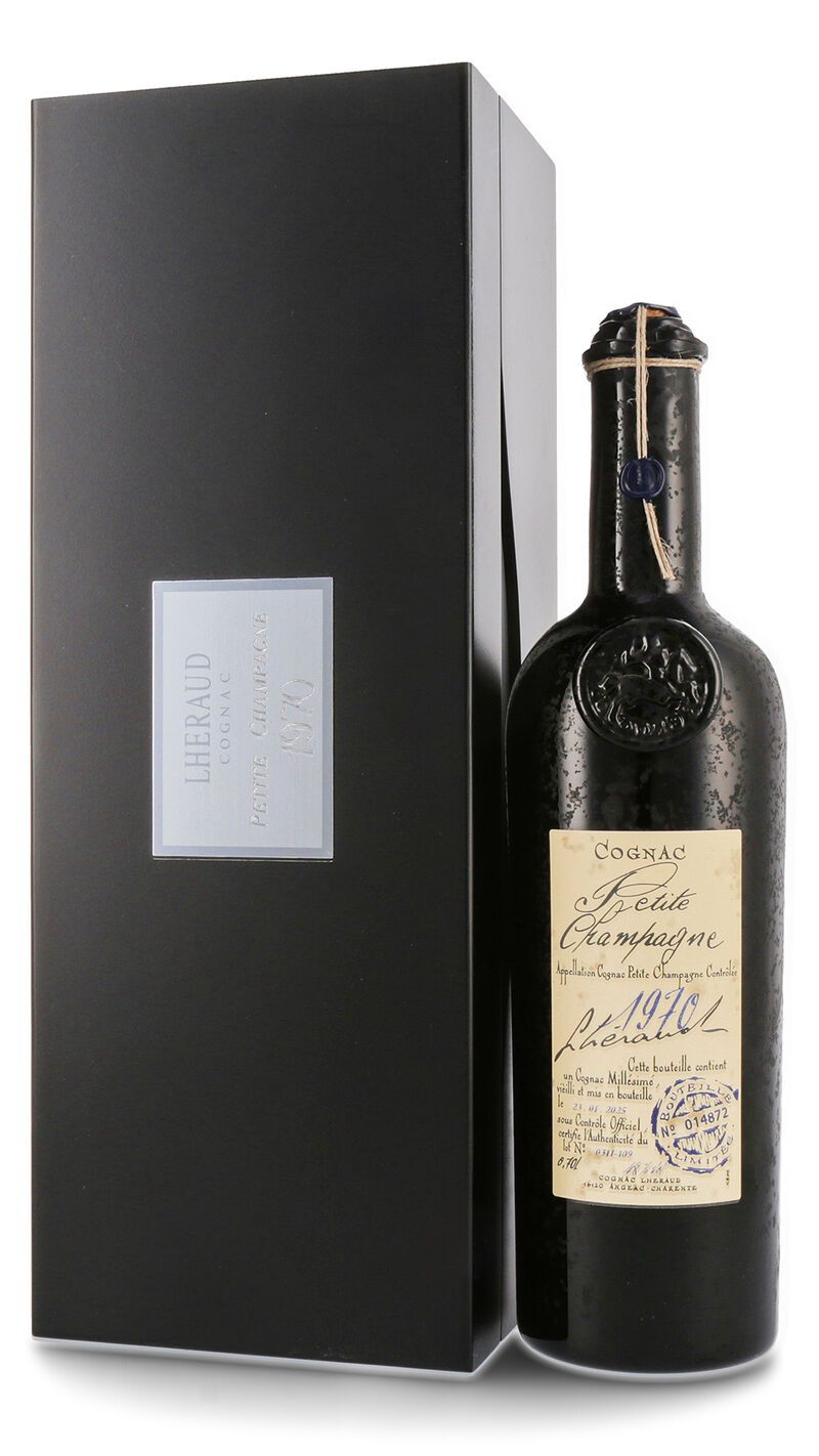 Lhéraud Petite Champagne 1970 Cognac 48% vol. 0,70l Lhéraud Petite Champagne 1970 Cognac 48% vol. 0,70l