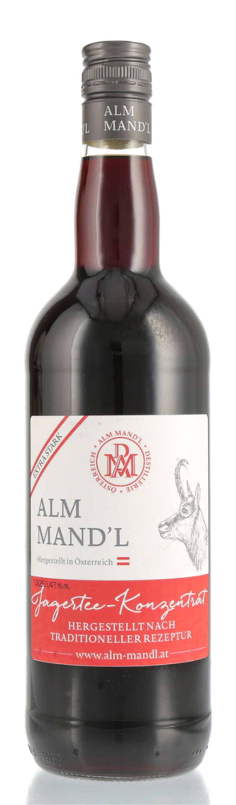 Alm Mand'l Jagertee 65% vol. 1,0l