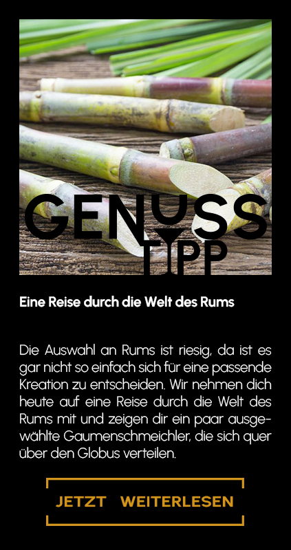 Genuss-Tipp Banner zu die Welt des Rums