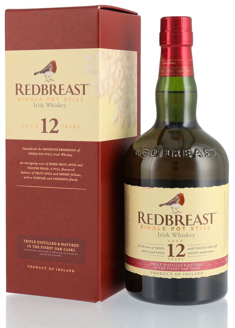 Redbreast 12 YO Irish Whiskey 40% vol. 0,70l