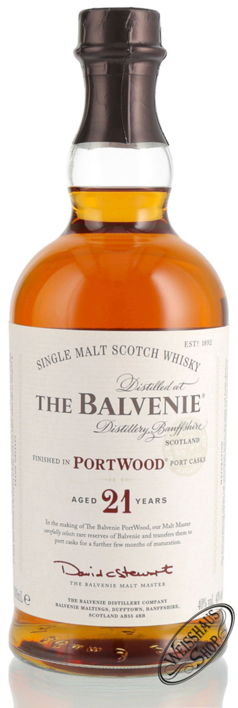 ウイスキー THE BALVENIE 21 YEARS PORTWOOD Balvenie 21 Years PortWood | The Whisky Shop Singapore