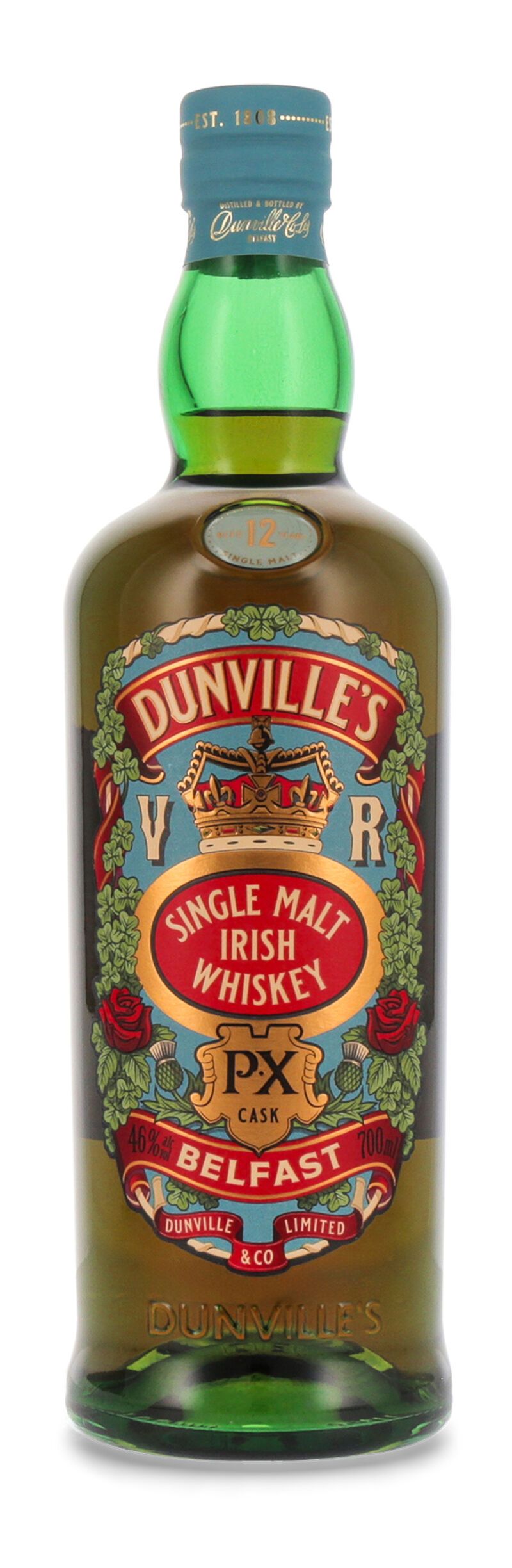 Dunville's 12 YO PX Finish Irish Whiskey 46% vol. 0,70l