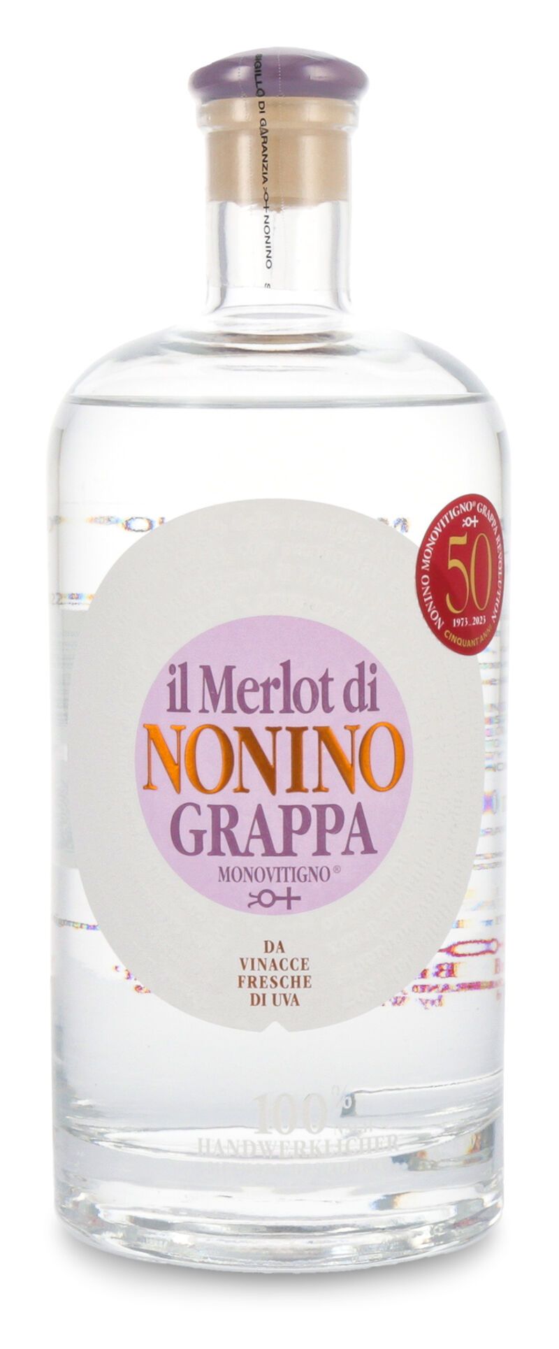 Nonino Grappa Merlot 41% vol. 0,70l