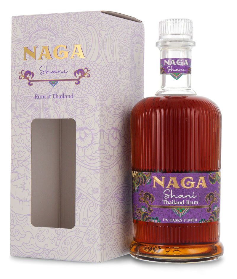 Naga Shani Kingdom of Siam PX Cask Rum 46% vol. 0,70l