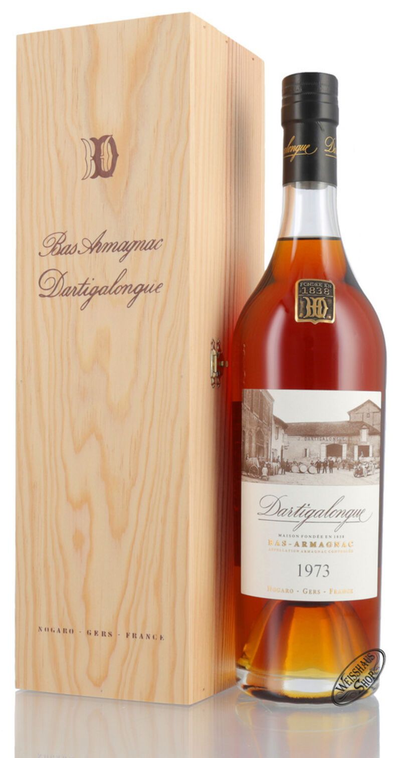 Dartigalongue Vintage 1973 Armagnac 40% vol. 0,70l Dartigalongue Vintage 1973 Armagnac 40% vol. 0,70l