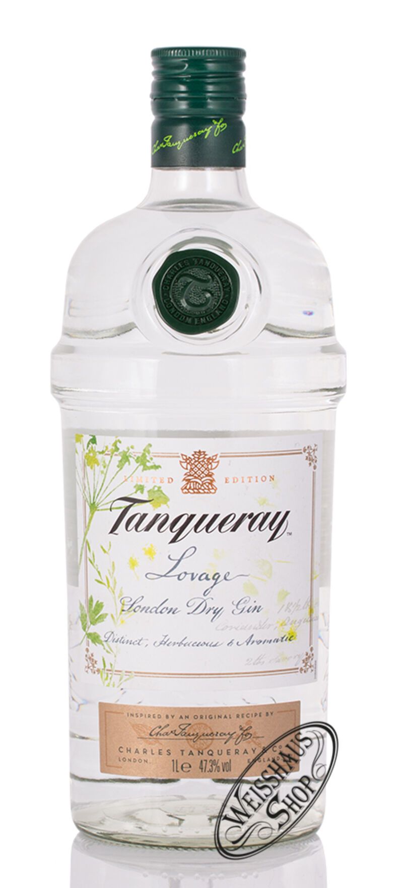 Tanqueray Lovage Gin 47,3% vol. 1,0l Tanqueray Lovage Gin 47,3% vol. 1,0l
