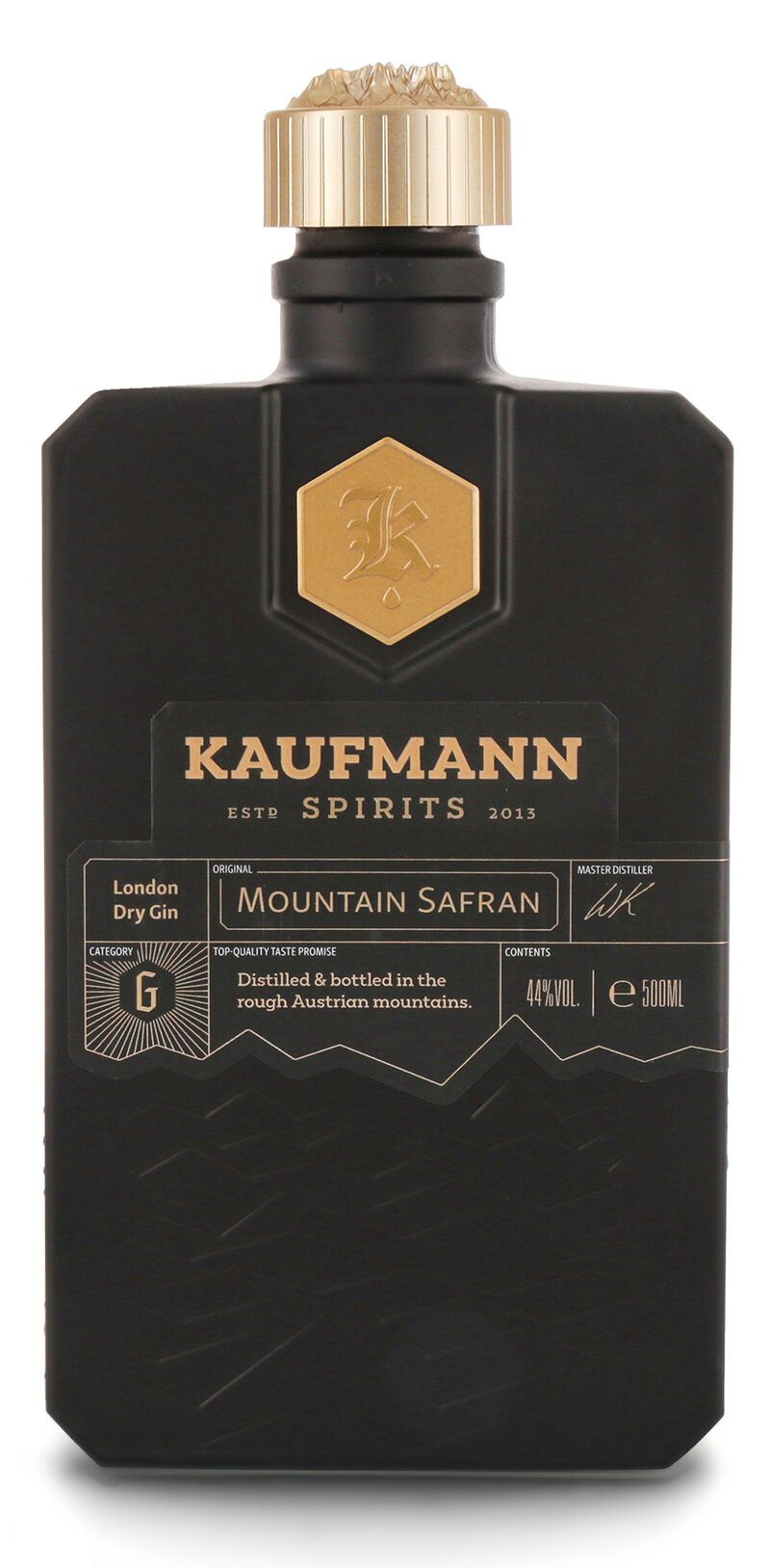 Kaufmann Spirits Mountain Safran 44% vol. 0,50l