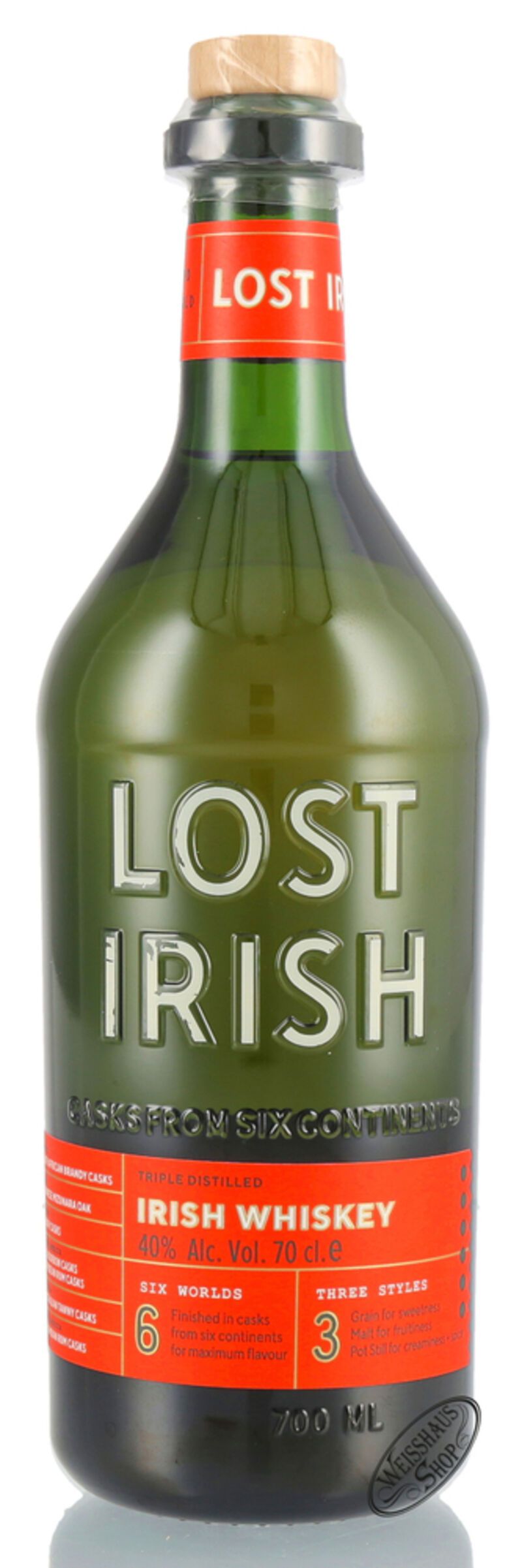 Lost Irish Whiskey 40% vol. 0,70l