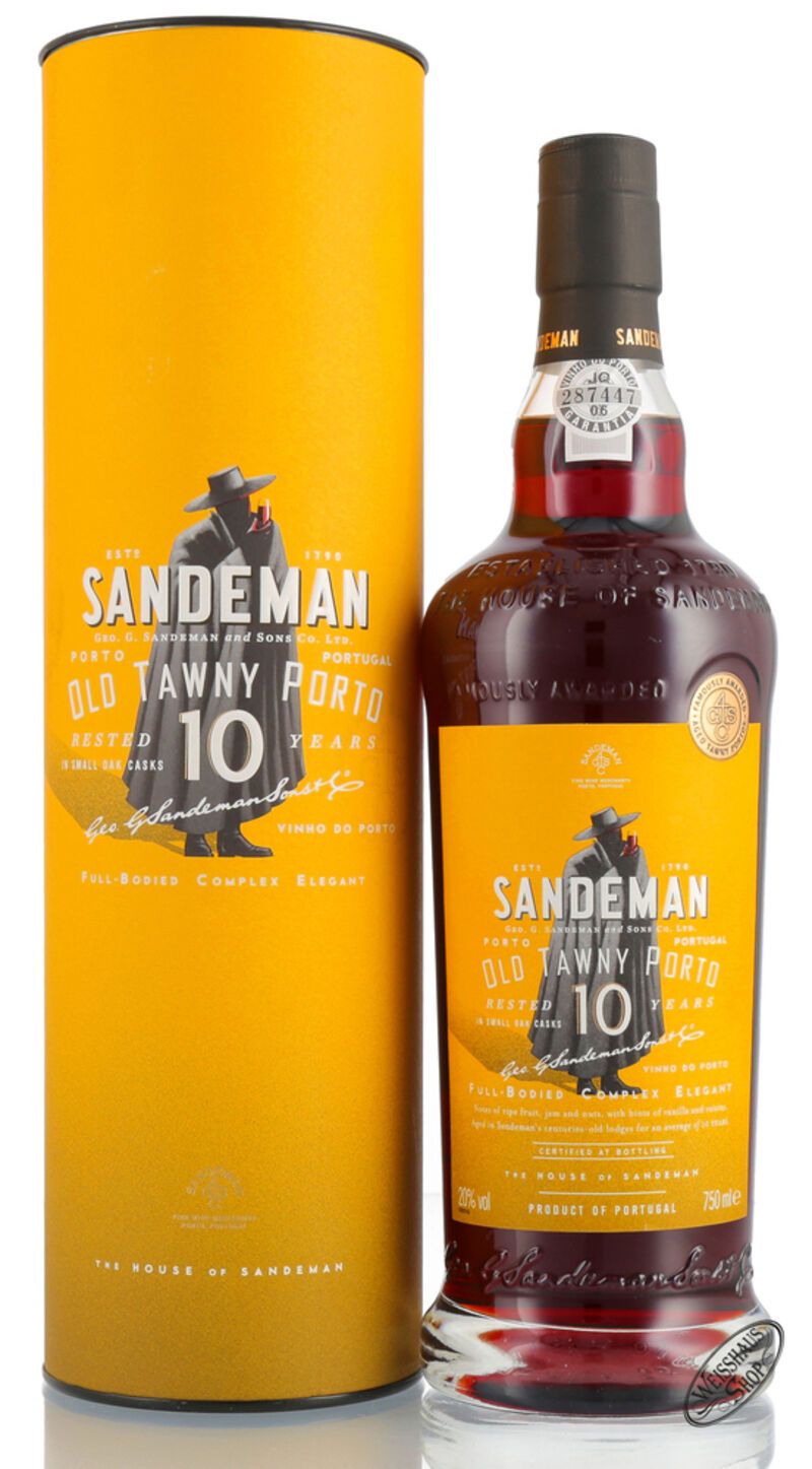 Sandeman 10 YO Tawny Port 20% vol. 0,75l Sandeman 10 YO Tawny Port 20% vol. 0,75l