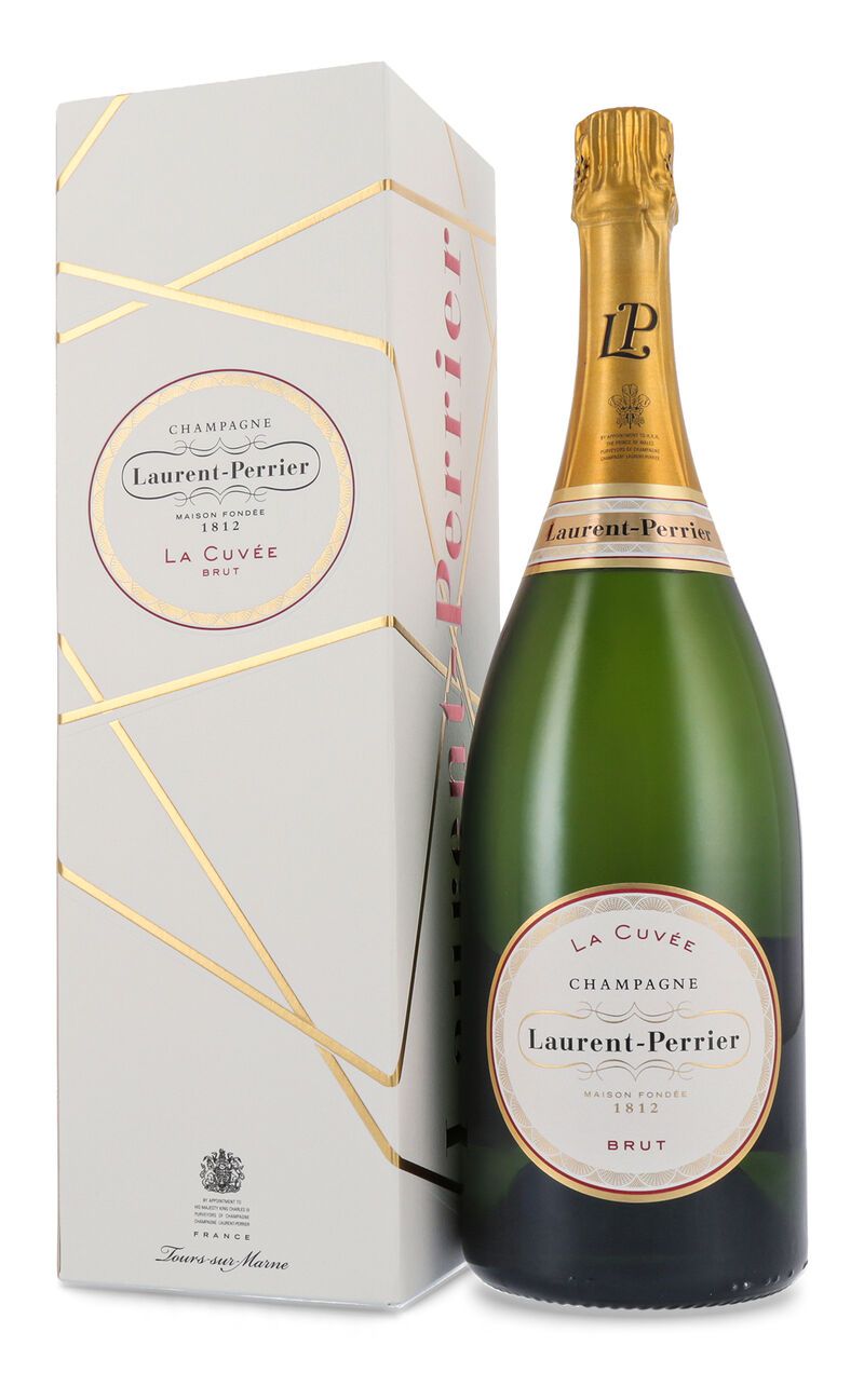 Laurent Perrier La Cuvée Brut Champagner 12% vol. 1,50l Magnum Geschenkkarton