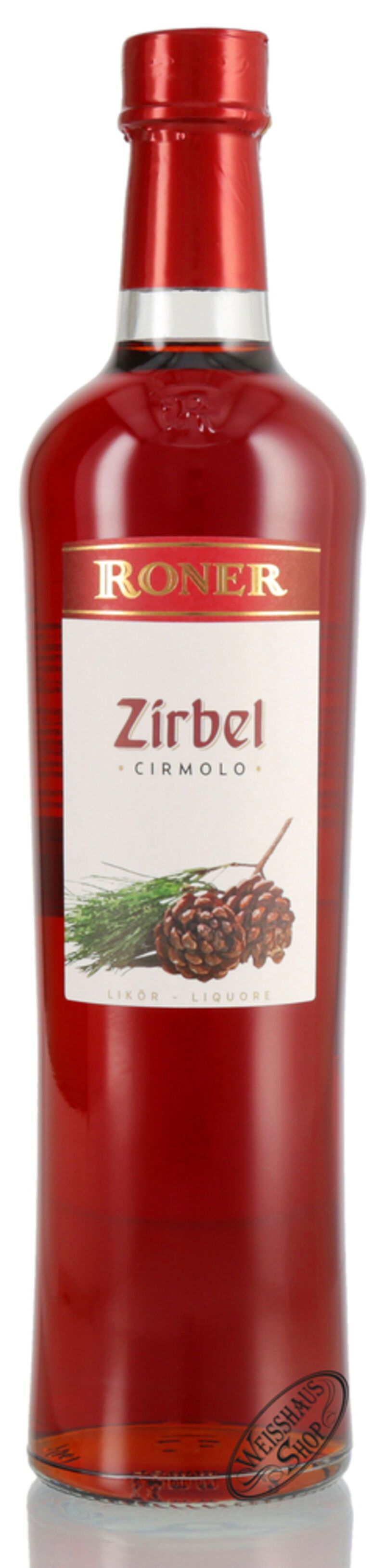 Roner Zirbelkieferlikör 38% vol. 0,70l
