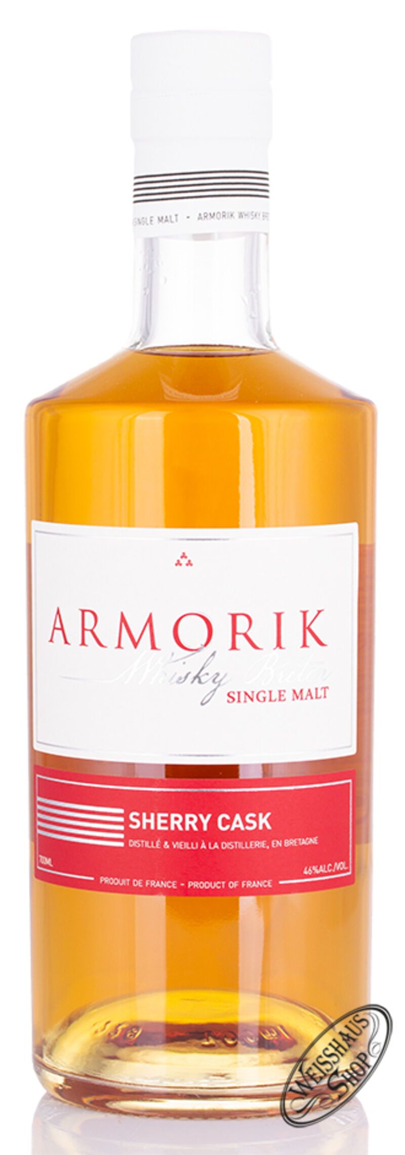 Armorik Sherry Cask Single Malt Whisky 46% vol. 0,70l B-Ware