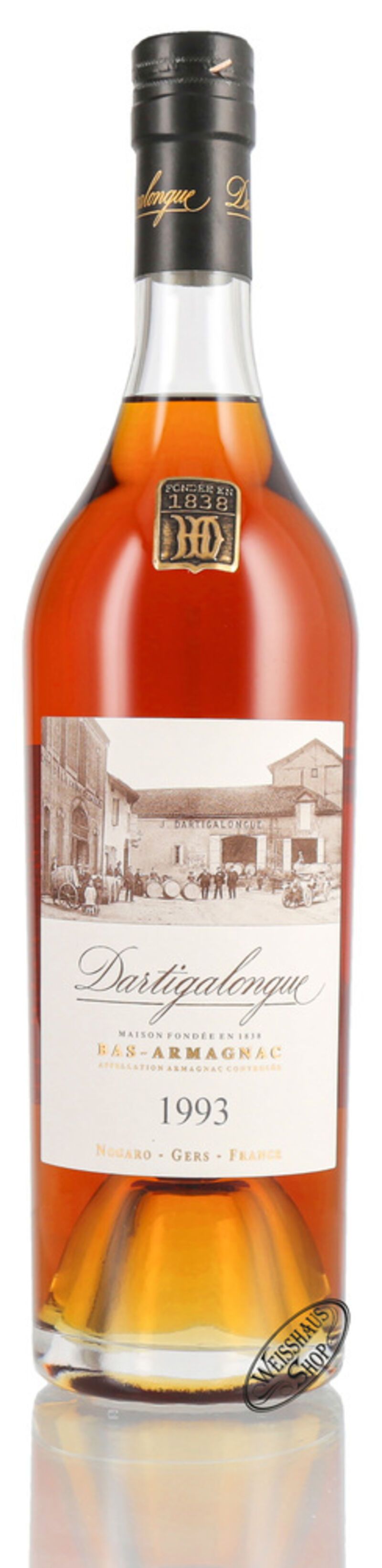 Dartigalongue Vintage 1993 Armagnac 40% vol. 0,70l