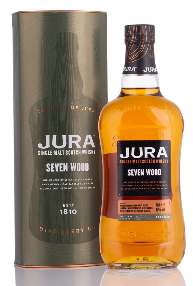 Isle Of Jura Seven Wood Whisky 42% vol. 0,70l Isle Of Jura Seven Wood Whisky 42% vol. 0,70l