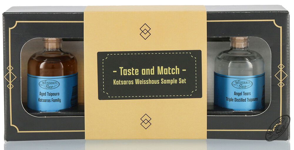 Taste and Match - Katsaros 4 x 0,04l Weisshaus Sample Set
