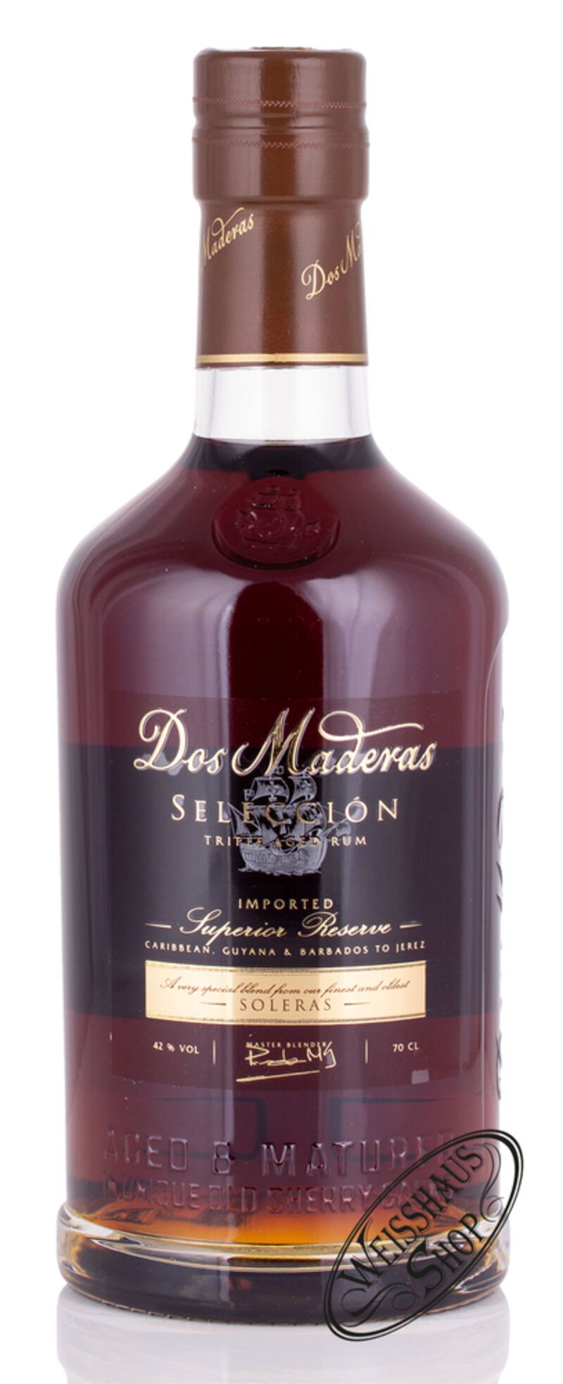 Dos Maderas Seleccion Rum 42% vol. 0,70l