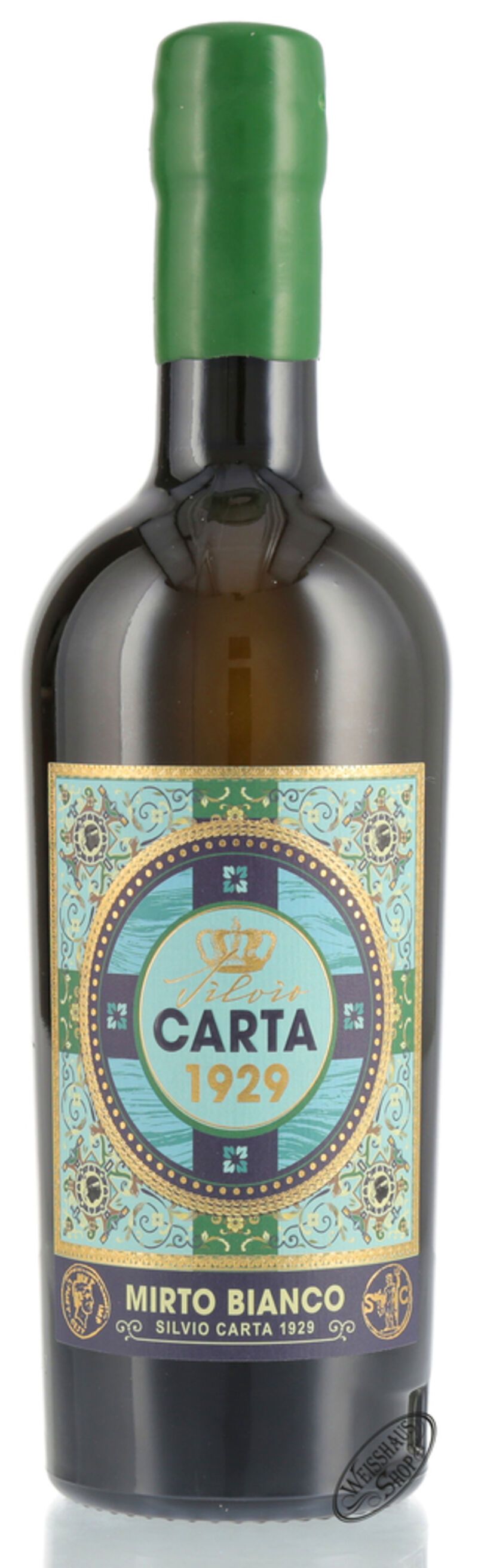 Silvio Carta Mirto Bianco Likör 30% vol. 0,70l Silvio Carta Mirto Bianco Likör 30% vol. 0,70l