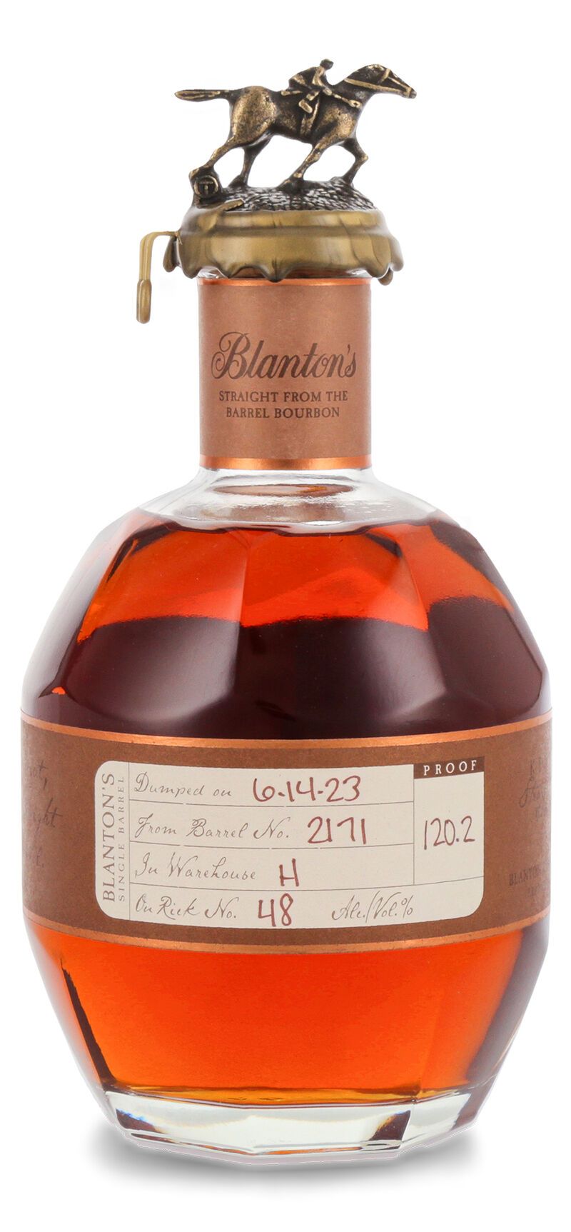 Blanton's Straight from the Barrel Bourbon Whiskey 60,1% vol. 0,70l
