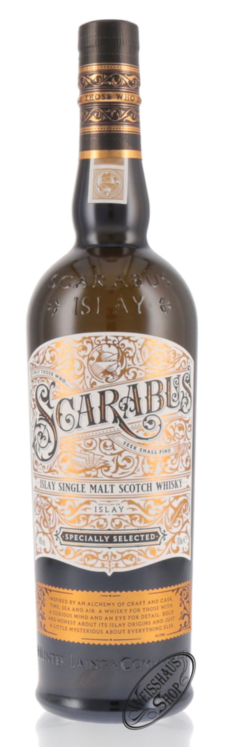 Scarabus Islay Single Malt Whisky 46% vol. 0,70l Scarabus Islay Single Malt Whisky 46% vol. 0,70l