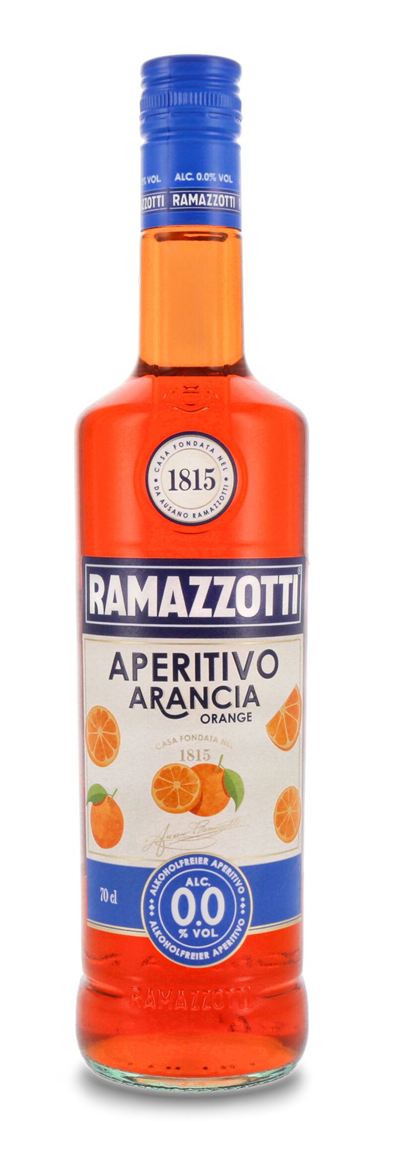 Ramazzotti Arancia alkoholfreie Spirituose vol. 0,70l Ramazzotti Arancia alkoholfreie Spirituose vol. 0,70l