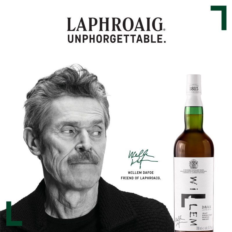 Laphroaig x Willem Dafoe 14 YO Whisky 53,7% vol. 0,70l 