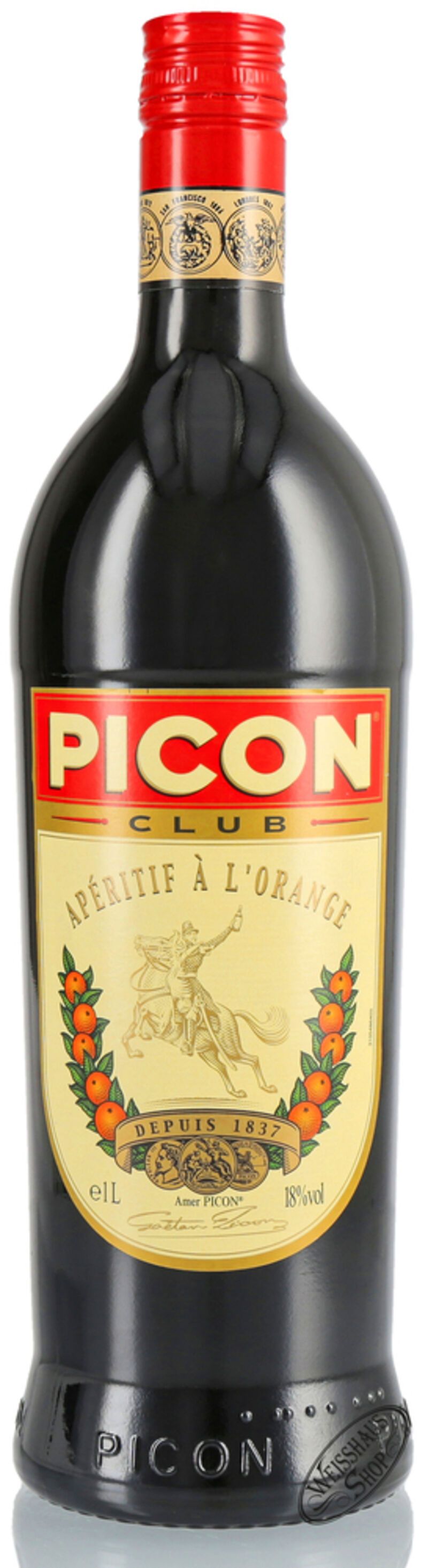 Picon Aperitif à L'orange 18% vol. 1,0l Picon Aperitif à L'orange 18% vol. 1,0l