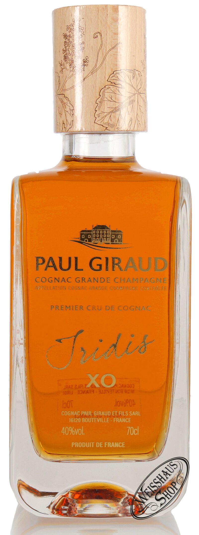 Paul Giraud Cognac XO IRIDIS 40% vol. 0,70l Paul Giraud Cognac XO IRIDIS 40% vol. 0,70l
